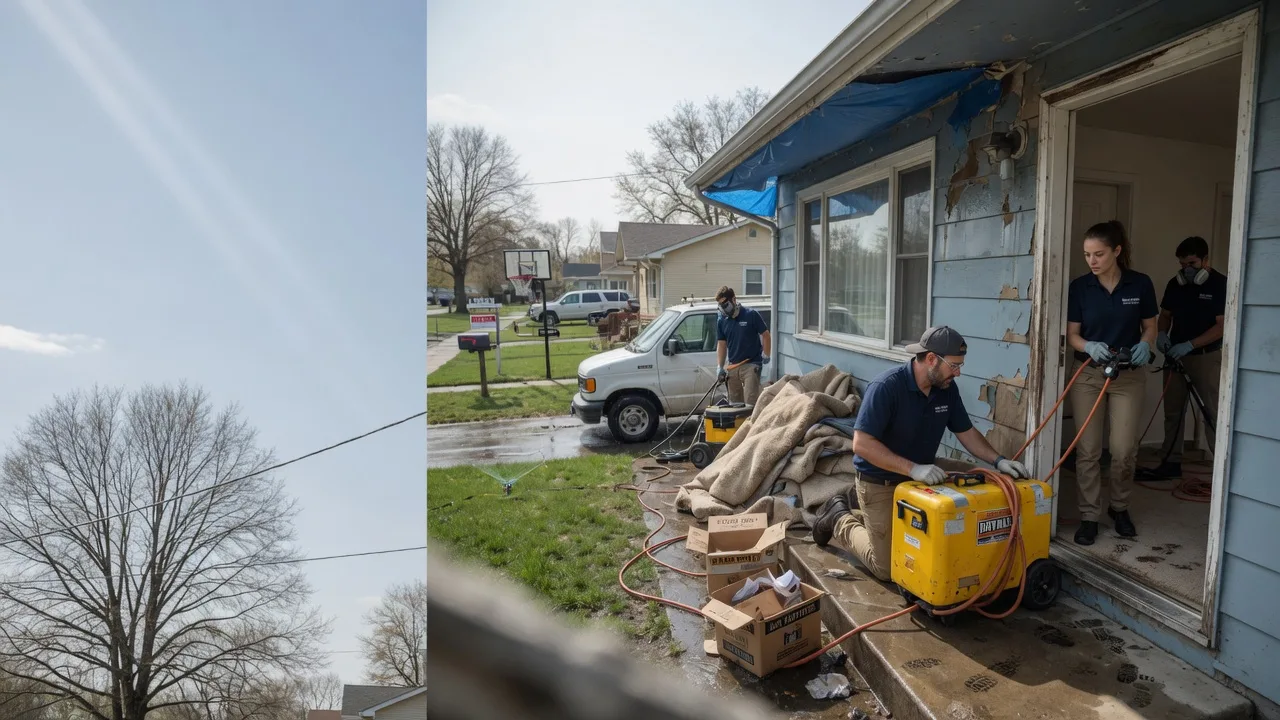 Basement Flood Cleanup in Enterprise, WV near me